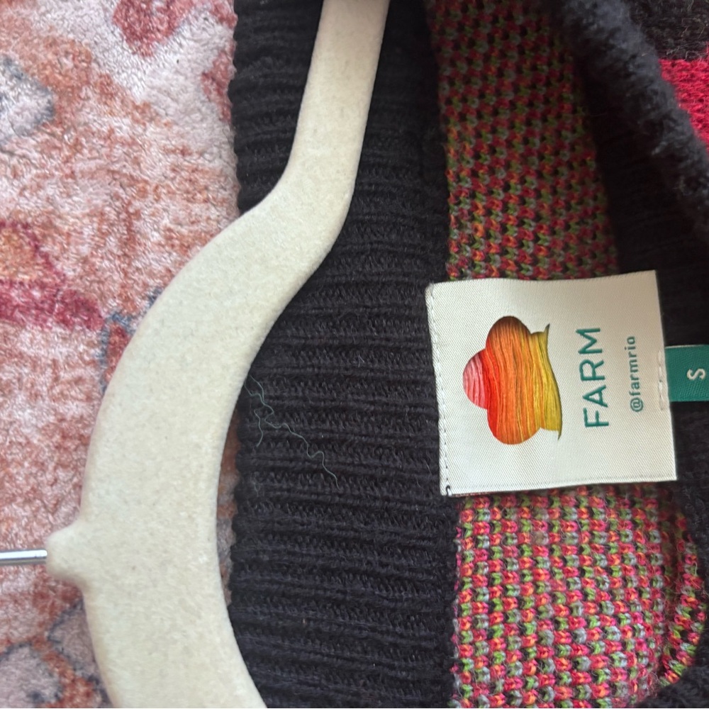 FARM Rio Multicolor Abstract Sweater - Picture 2 of 4